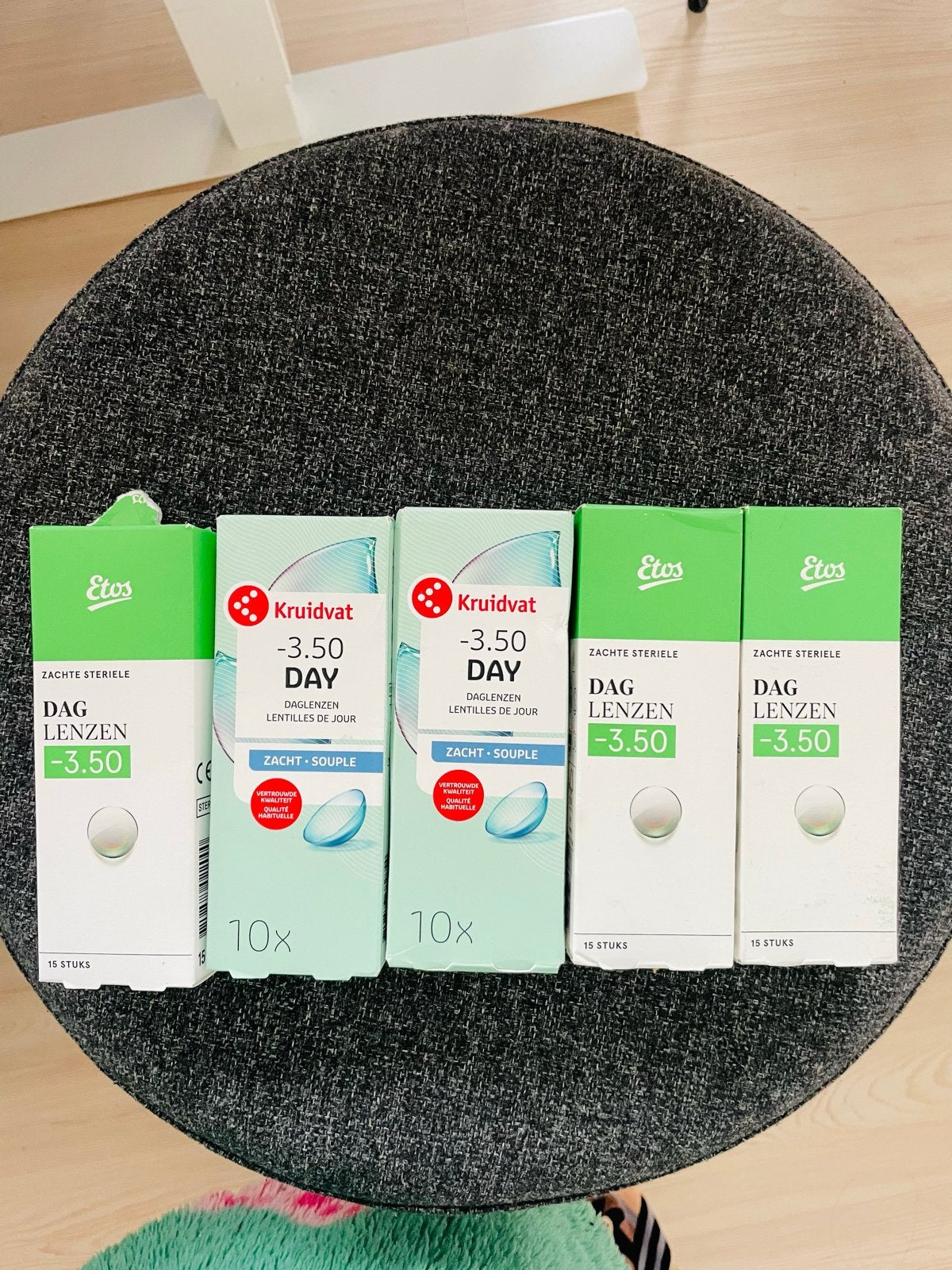 Daglenzen -3.50 (Kruidvat en Etos), Overige kleuren, Nieuw, Bril, Ophalen
