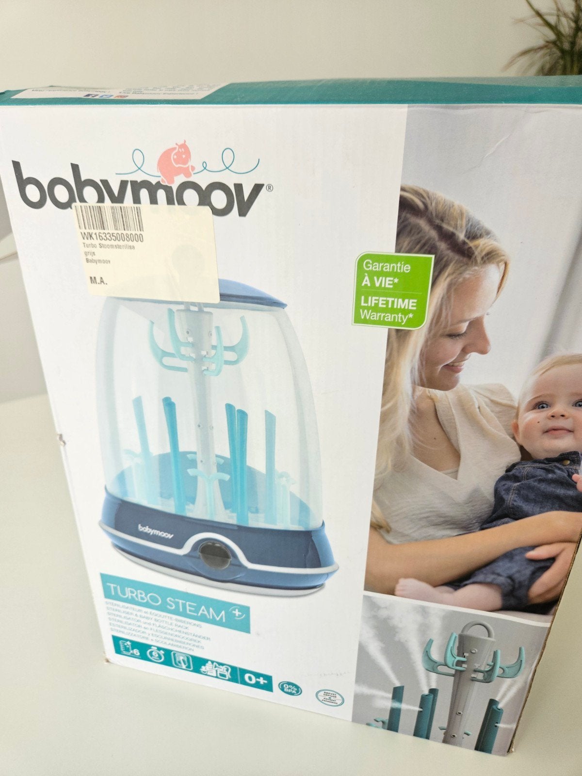 Sterilisator Babymoov, Ophalen, Gebruikt, Stoomfunctie, Babymoov