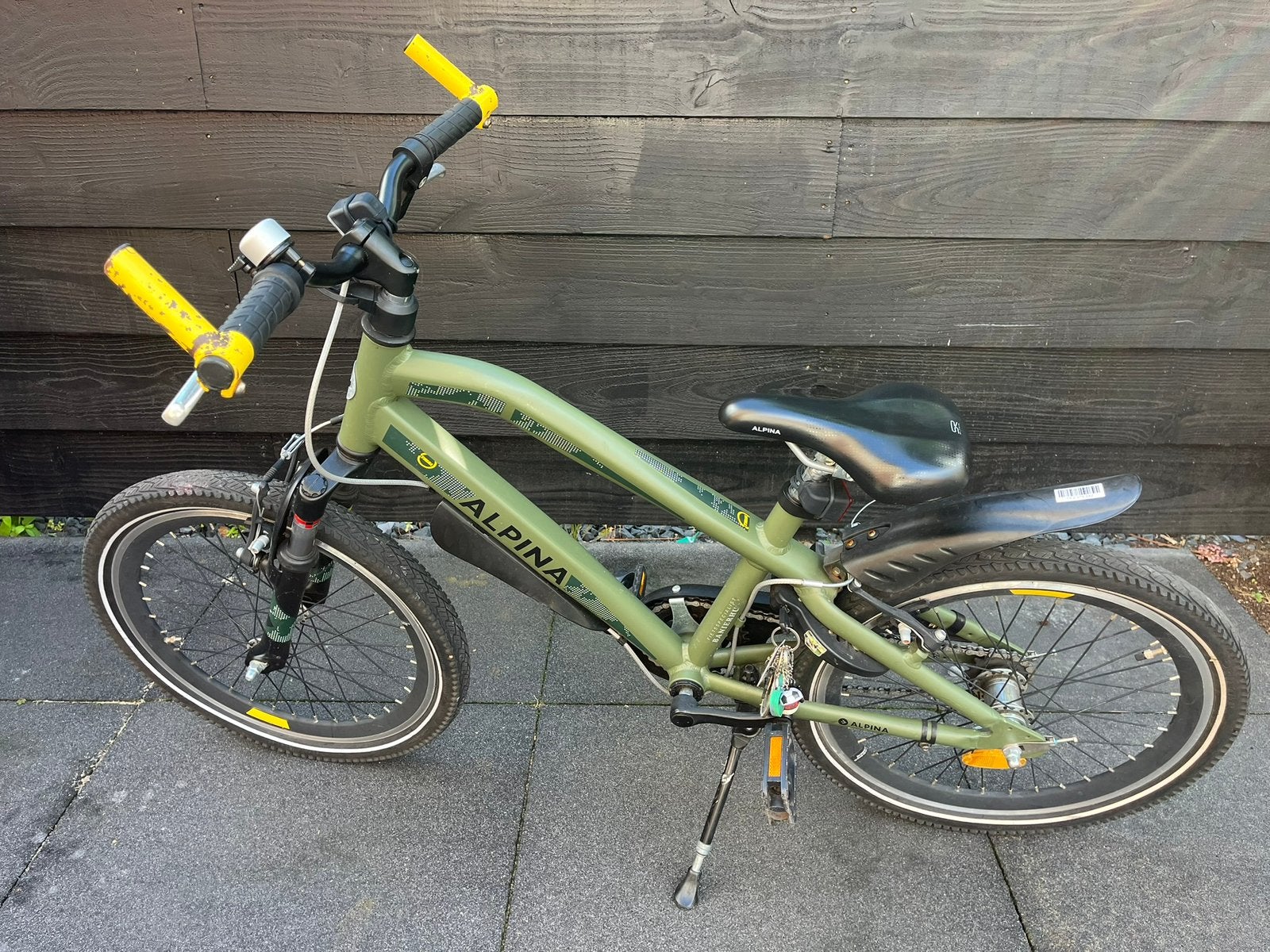 Alpina trail fiets 20 inch, Ophalen, Terugtraprem, Staal, 20 tot 24 inch