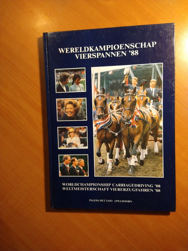 Wereldkampioenschap Vierspannen '88, Boeken, Ophalen of Verzenden, Zo goed als nieuw, Balsport