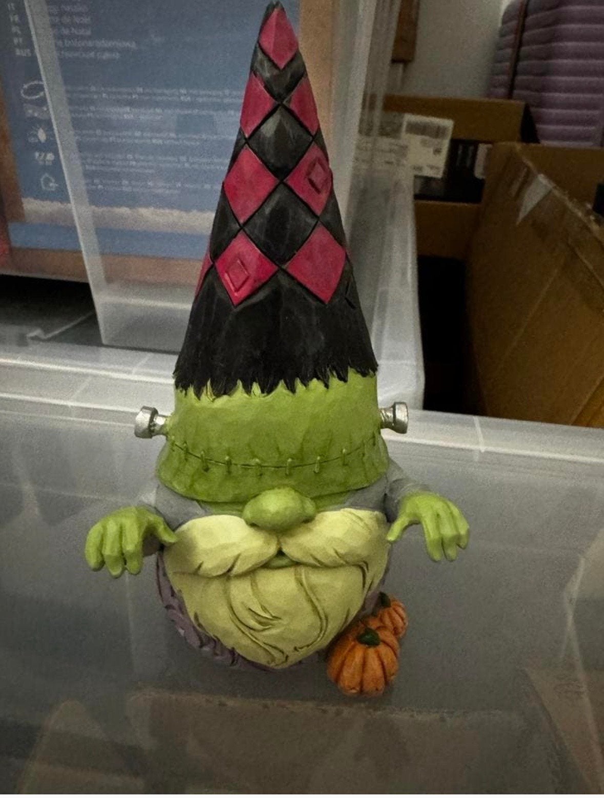 Jim Shore Gnome Frankenstein - Halloween Decoratie, Ophalen of Verzenden, Zo goed als nieuw