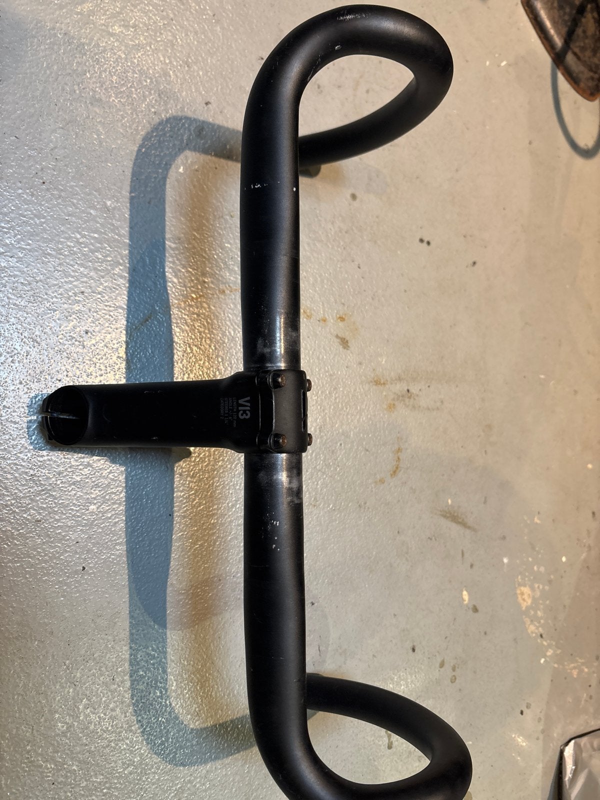 Canyon racefietsstuur met stuurpen V13, Gebruikt, Stuur, Ophalen of Verzenden, Aluminium