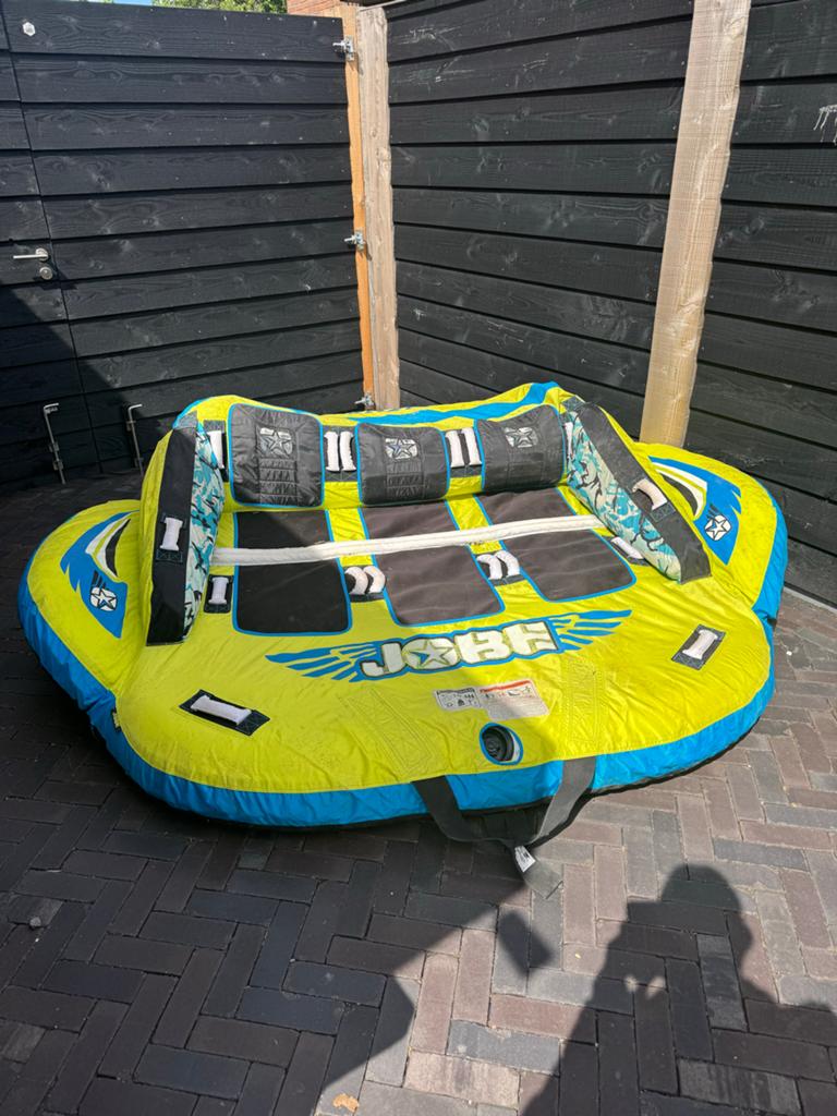 Jobe Funtube 3 persoons band boot, Watersport en Boten, Waterski's, Ophalen of Verzenden, Zo goed als nieuw, Funband of Funtube
