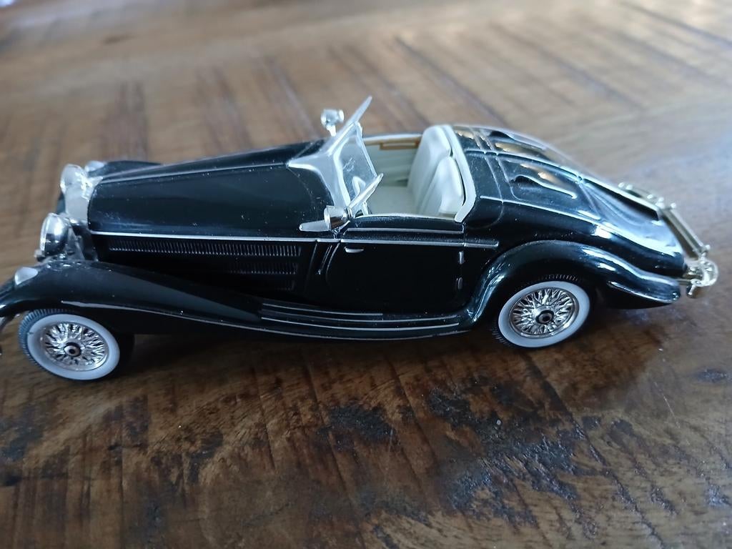 Mercedes Benz 540 K donker groen, Ophalen of Verzenden, Bus of Vrachtwagen