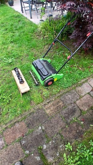 Florabest FLV1200 verticuteermachine, Ophalen of Verzenden, Zo goed als nieuw, Elektrisch, Florabest