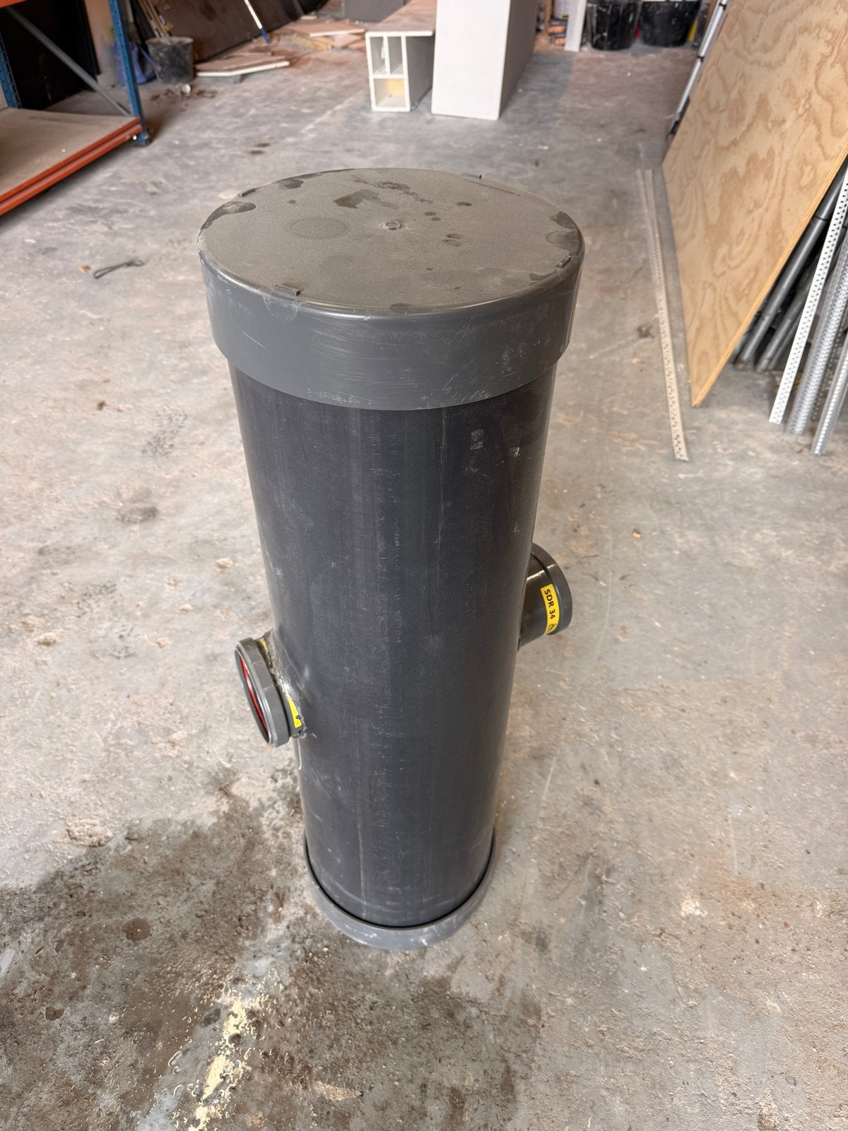 Zandvangput, Doe-het-zelf en Verbouw, Buizen en Afvoer, Gebruikt, Afvoer, Pvc, Minder dan 2 meter, 80 mm of meer, Ophalen