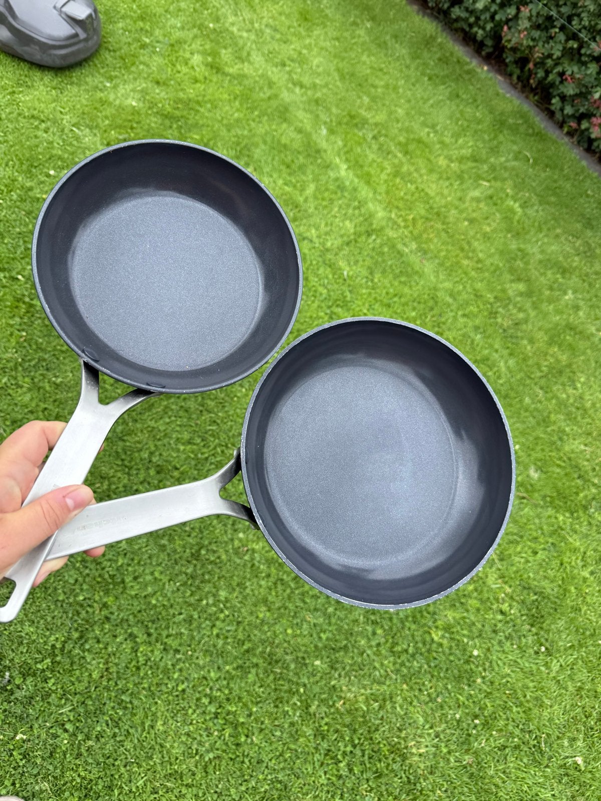 KitchenAid pannen - Goede staat, gratis af te halen, Huis en Inrichting, Keuken | Potten en Pannen, Ophalen, Koekenpan, Gebruikt