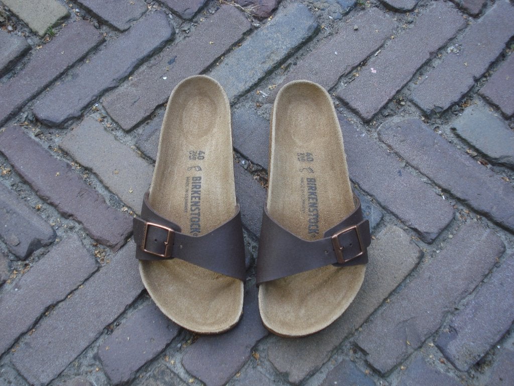 BIRKENSTOCK MADRID BRUIN 40 NIEUW GRATIS VERZENDING PER POST, Slippers, Bruin, Verzenden, Nieuw