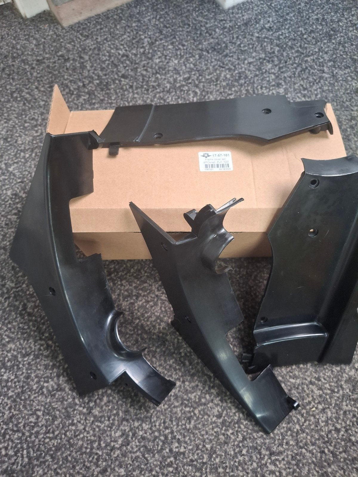Zundapp frame kappen setje 529 530, Verzenden, Nieuw, Frame