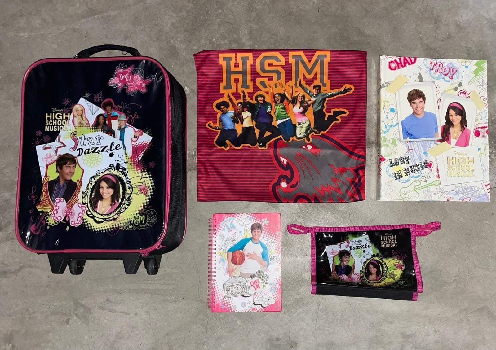 High School Musical Fanpakket: Trolley, Notitieboek & Meer, Ophalen of Verzenden