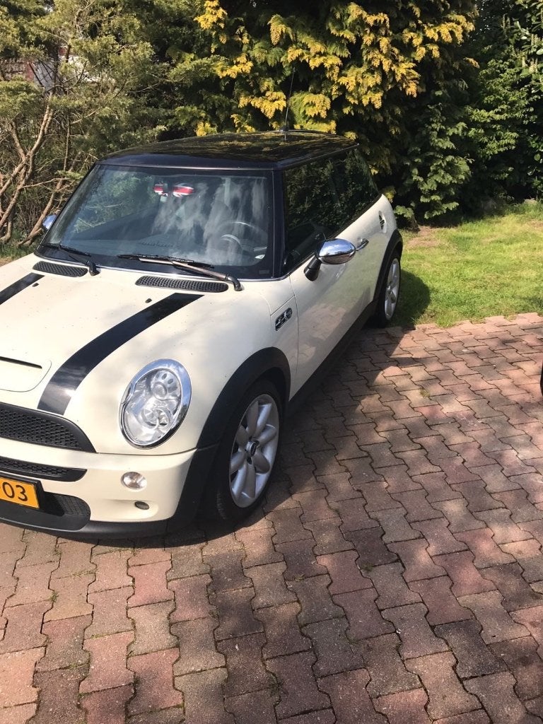 Mini 1.6 16V Cooper S 2006 Wit, Voorwielaandrijving, Zwart, 4 cilinders, 4 stoelen