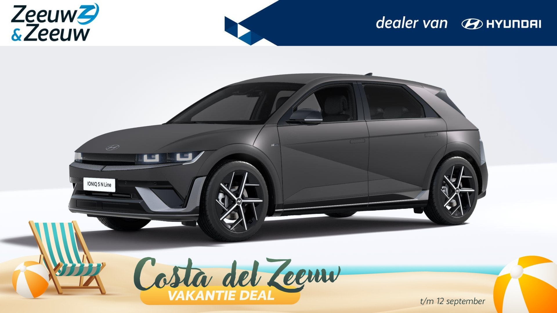 Hyundai IONIQ 5 N Line Business 84 kWh | VERSCHILLENDE KLEUR, Auto's, Hyundai, Automaat, Achterwielaandrijving, IONIQ 5, Leder en Stof