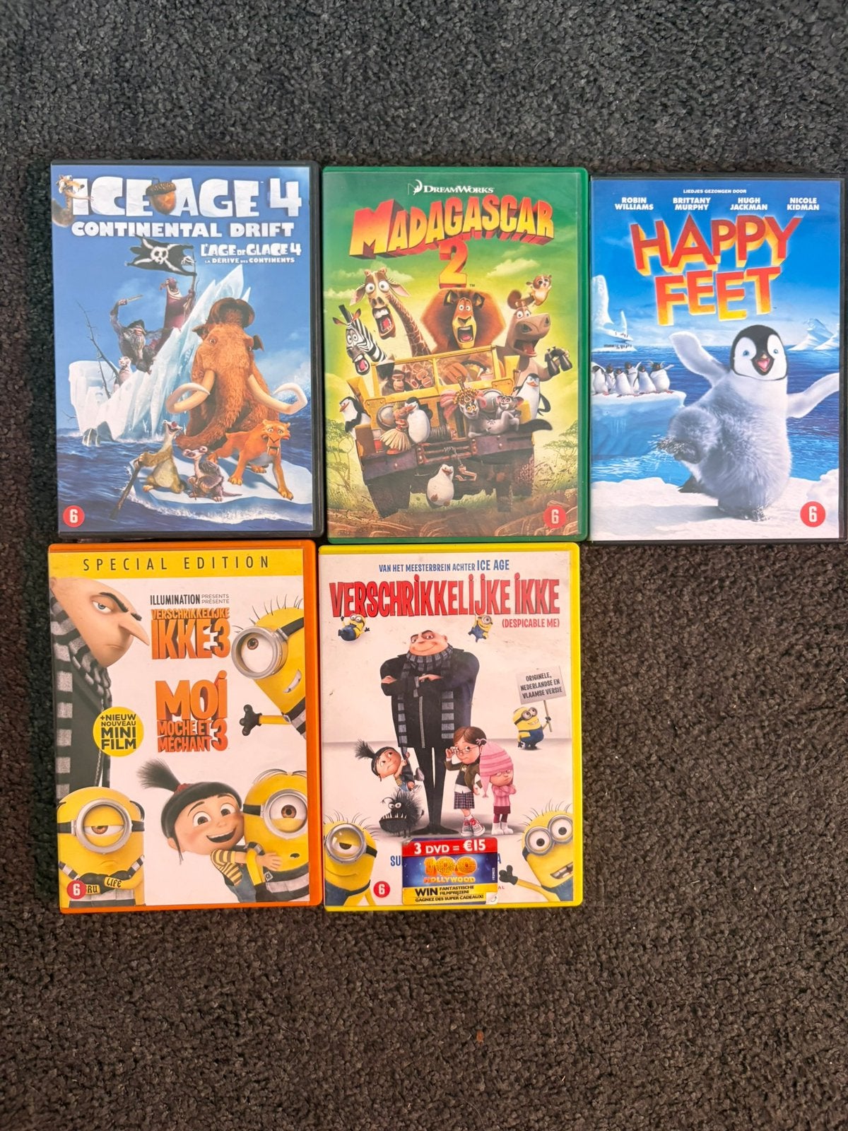 Diverse dvd, Alle leeftijden, Verzenden, Gebruikt, Overige typen
