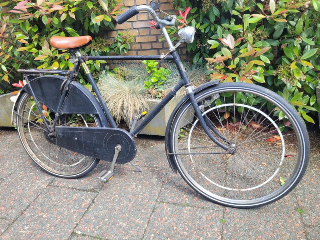 Gazelle heren opa fiets 3 versnellingen klassieker 1955, Ophalen, Gebruikt, Versnellingen, 57 tot 61 cm