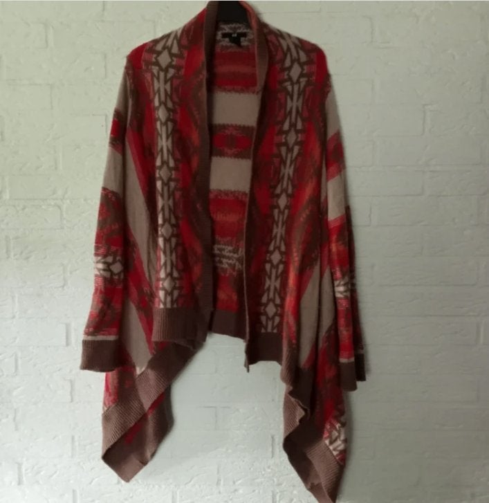 H&M etnische azteken vest maat L, H&M, Verzenden, Gedragen, Maat 42/44 (L)