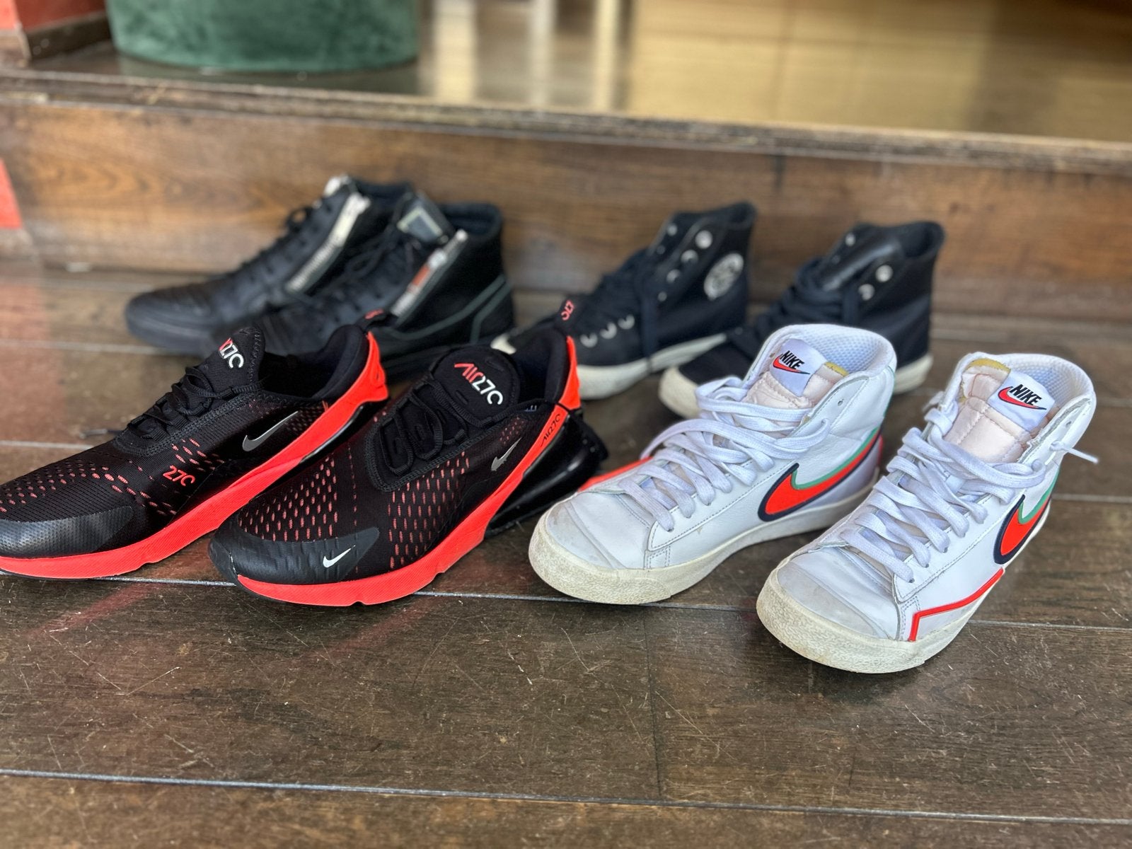 Heren sneakers mt 42/42,5 (Nike, All Stars, Antony Morato), Kleding | Heren, Schoenen, Ophalen of Verzenden, Gedragen, Overige kleuren