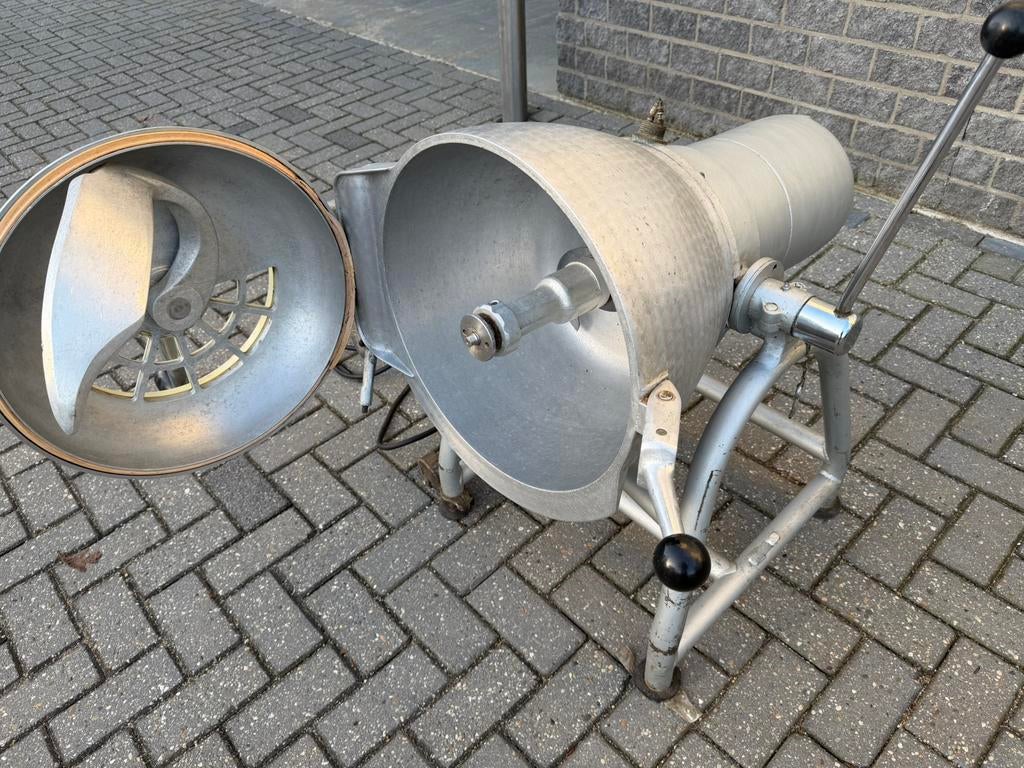 lintzaag gehaktmolen cutter vacuumvullermengmachine stopbus, Ophalen of Verzenden, Gebruikt, Bakkerij en Slagerij