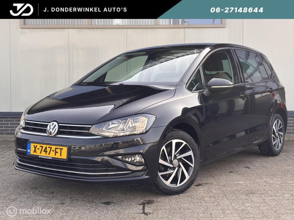 Volkswagen Golf Sportsvan 1.5 TSI ACT Automaat Stoelverwarmi, Euro 6, 700 kg, Zwart, Golf Sportsvan