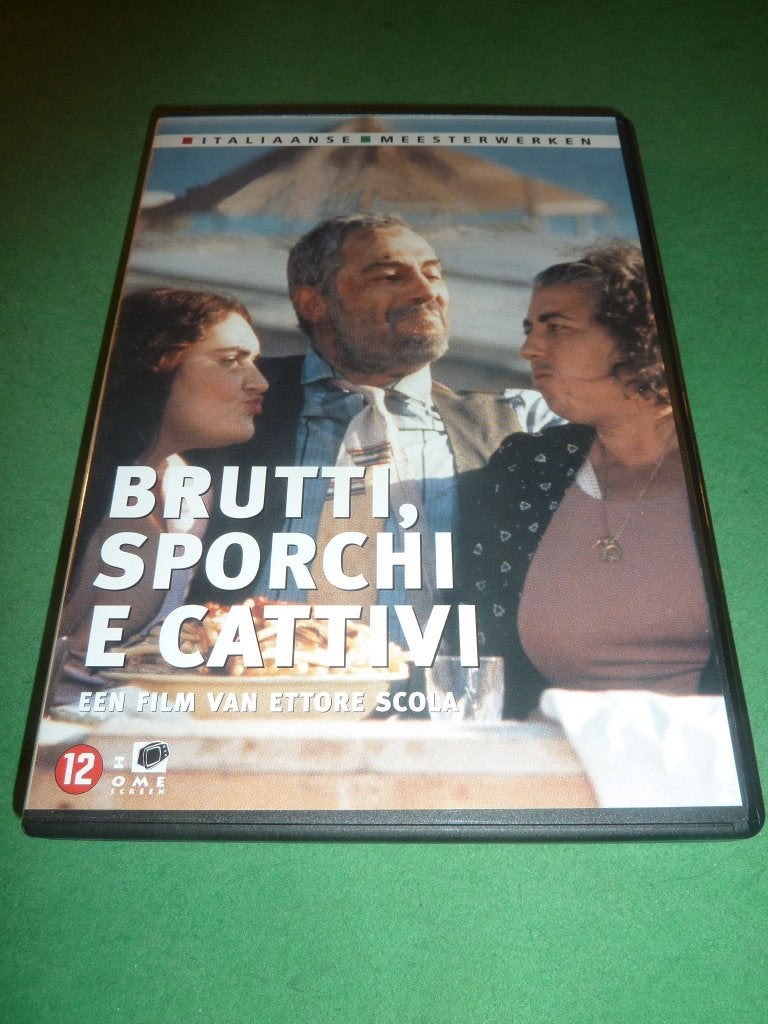 Brutti, sporchi e cattivi Ettore Scola dvd, Drama, Verzenden, Alle leeftijden, Nederlands