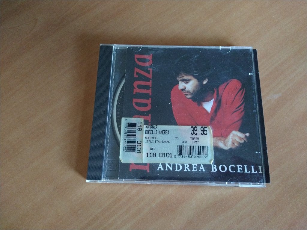 CD Andrea Bocelli – Romanza, Ophalen of Verzenden, Zo goed als nieuw