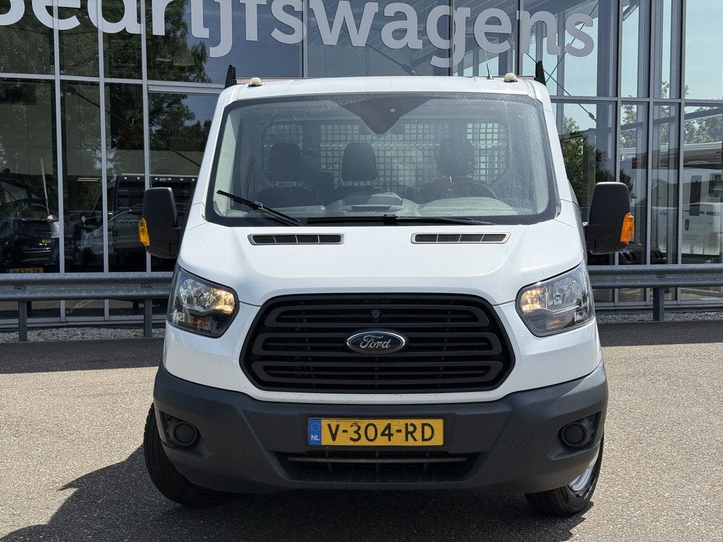 Ford Transit 350 2.0 TDCI 170PK L4H1 Open laadbak | 4.20x2.2, Auto's, Bestelauto's, 4 cilinders, Origineel Nederlands, Bedrijf