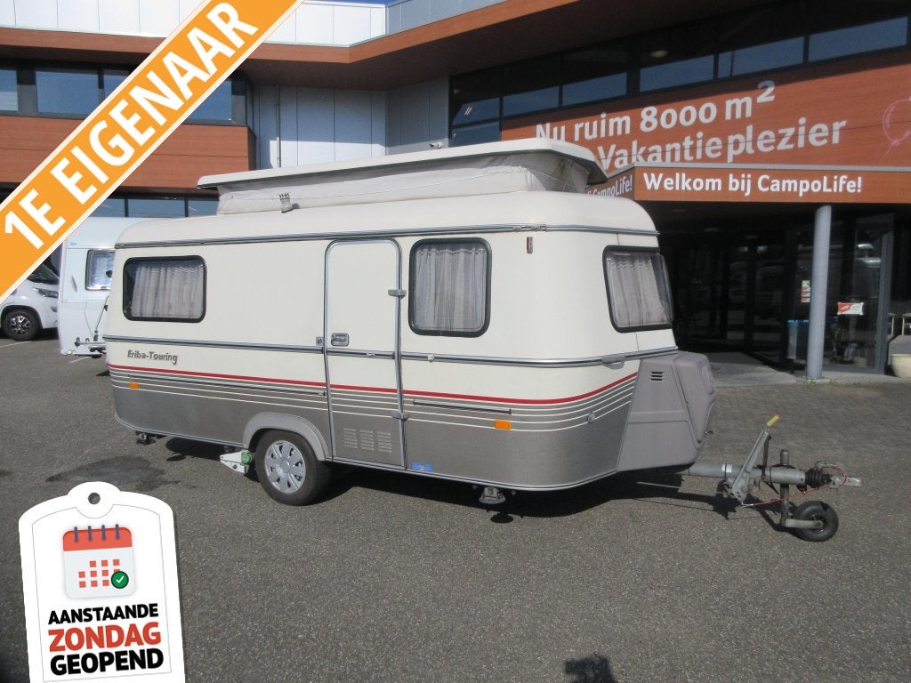 Eriba Touring 540 LIEFHEBBER OF HOBBYIST, Overige typen, Kleine zit, Tot en met 3, Reservewiel