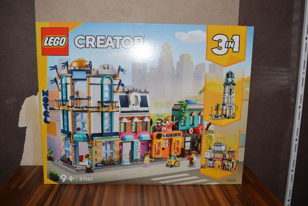 LEGO Creator 3-in-1 31141 – Hoofdstraat – Gloednieuw Sealed!, Lego, Nieuw, Ophalen of Verzenden, Ongeopend/sealed