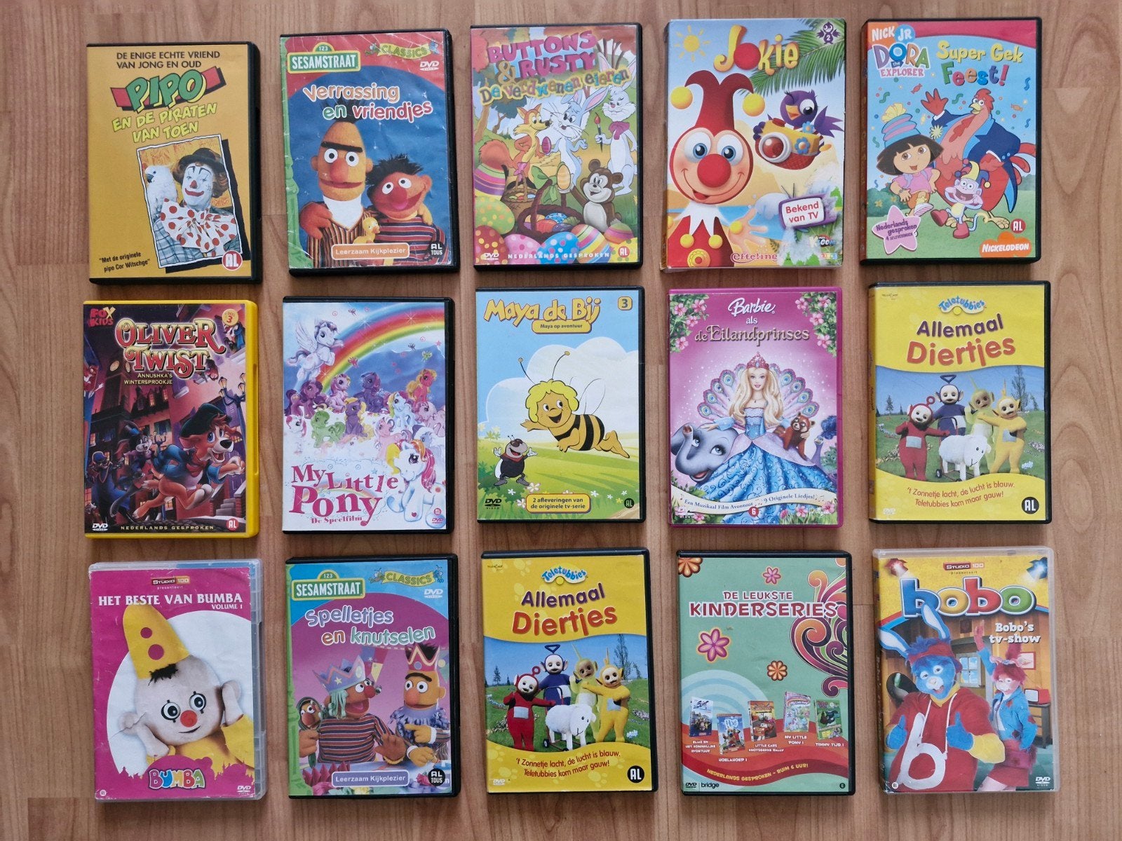 Kinder dvd's. Zie foto's, Ophalen, Zo goed als nieuw