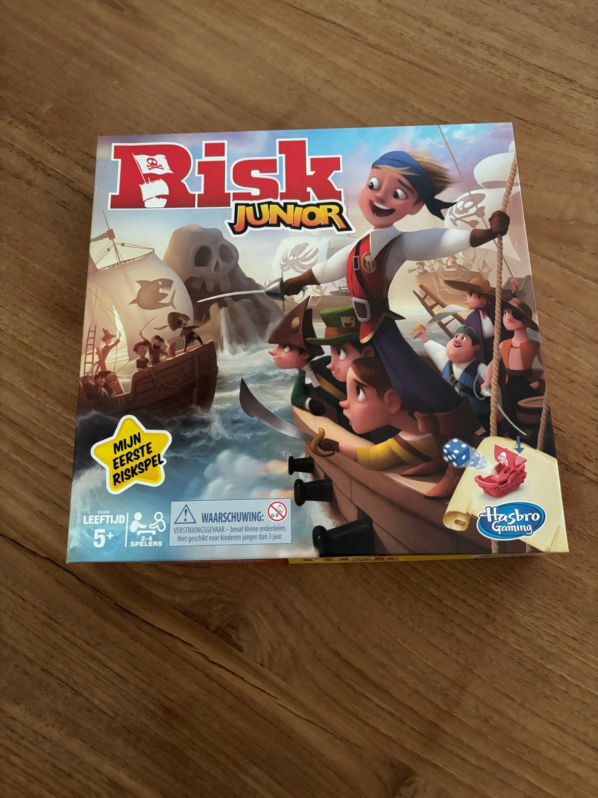 Junior Spellen: Risk Junior, Monopoly Junior (Duits) & Visva, Ophalen, Gebruikt, Jongen of Meisje