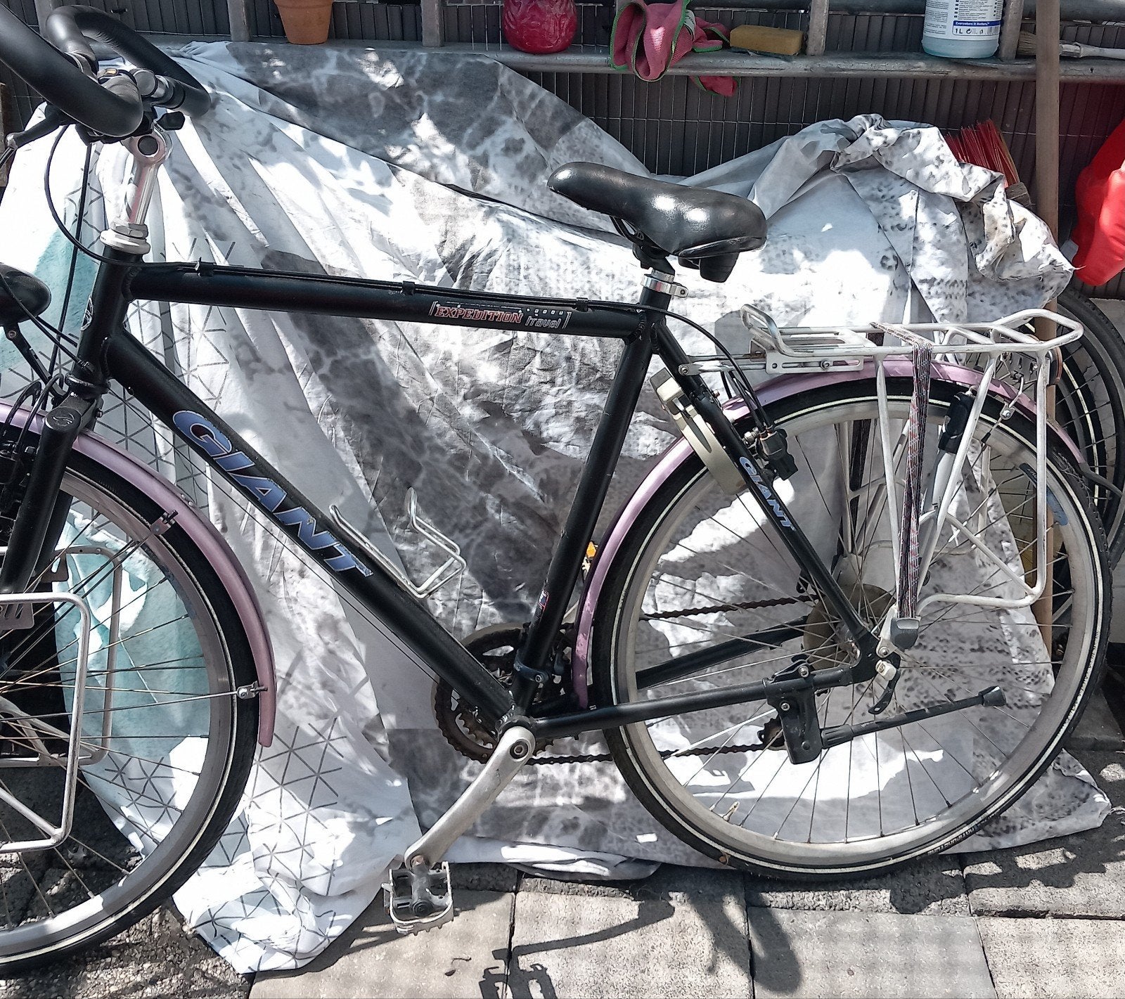 Heren sportfiets Giant expedition travel 12 versnellingen, Ophalen, Minder dan 10 versnellingen, Gebruikt, Giant