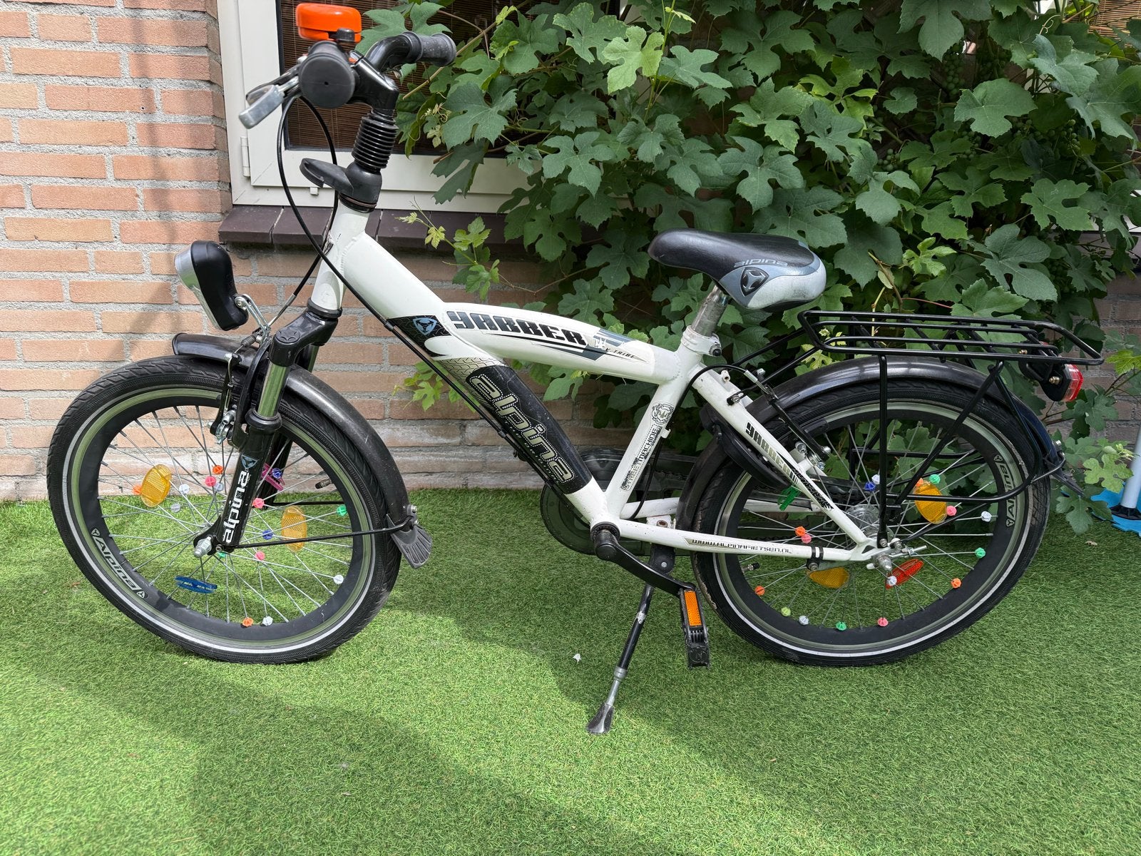 Alpina Yabber 20 inch kinderfiets, Ophalen, Gebruikt, Velgrem, 20 inch of meer