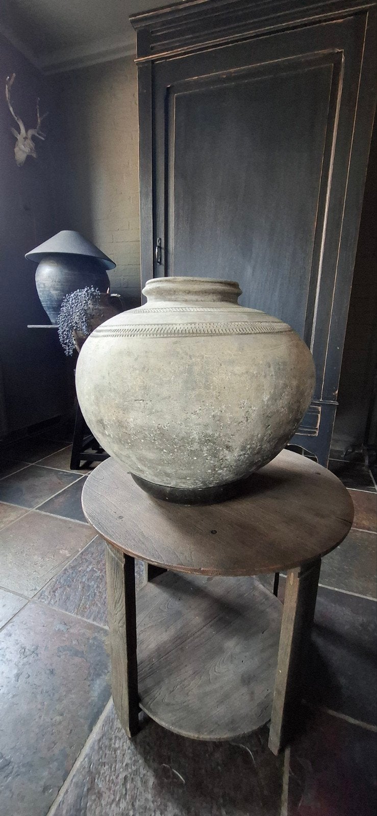 Tuimelkruik sober landelijk- 38 cm hoog, 40 cm doorsnede, Ophalen of Verzenden