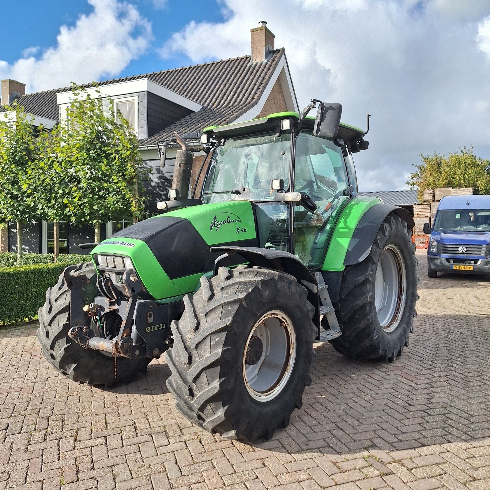 Deutz fahr agrotron k90, Ophalen, 80 tot 120 Pk, 7500 tot 10000, Gebruikt