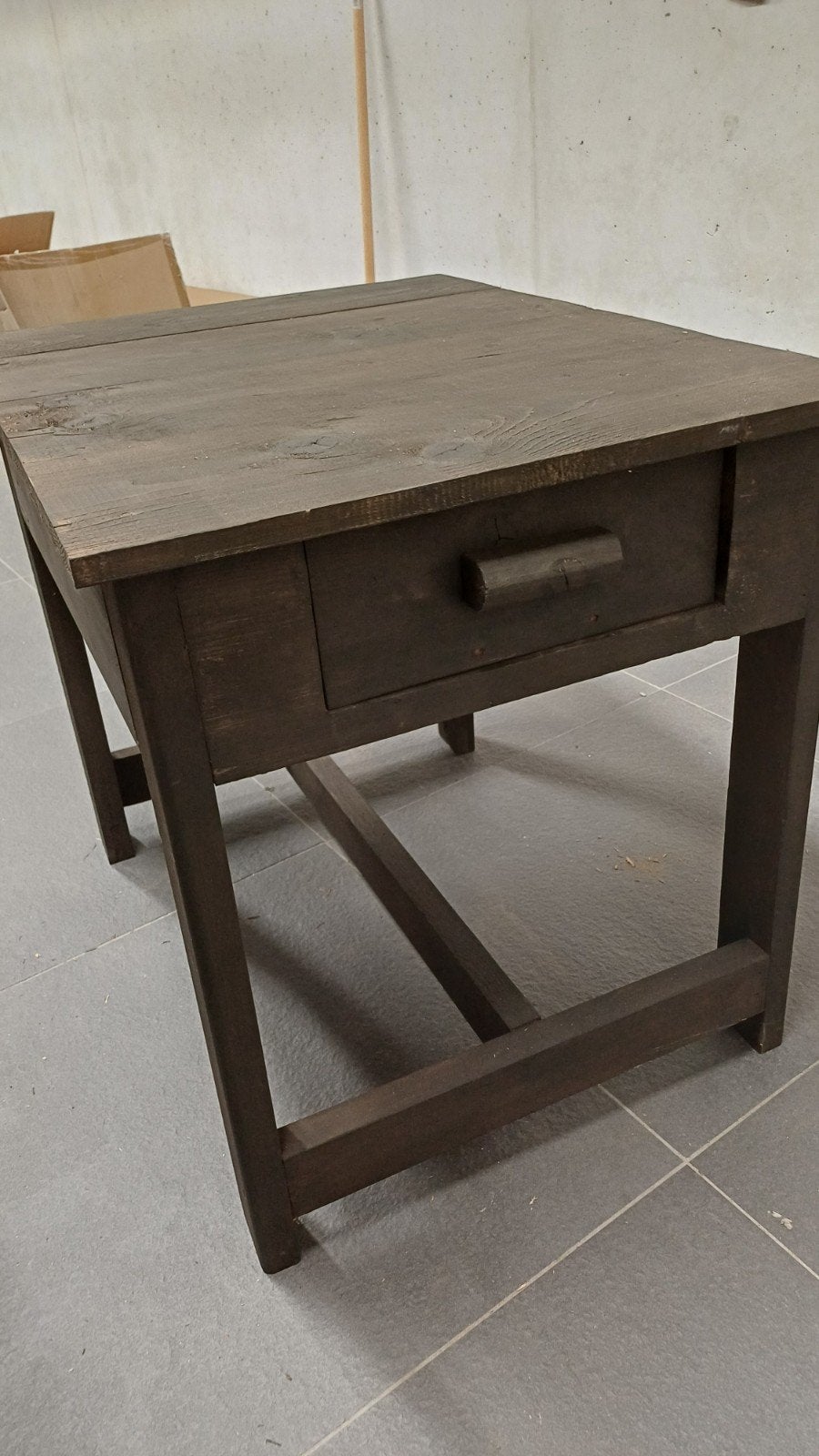 bijzettafel van oud hout, Ophalen, 50 tot 100 cm, Zo goed als nieuw, 25 tot 50 cm