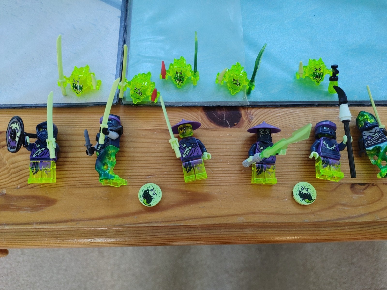 lego Ninjago poppetjes., Kinderen en Baby's, Ophalen, Gebruikt, Lego, Minifiguur