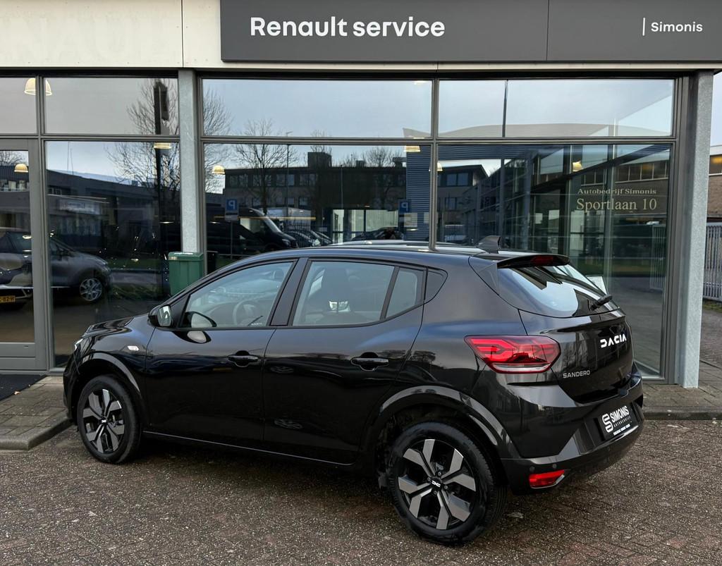 Dacia Sandero 1.0 TCe 90 Journey | Achteruitrijcamera | Aut., Stof, Gebruikt, Zwart, Origineel Nederlands
