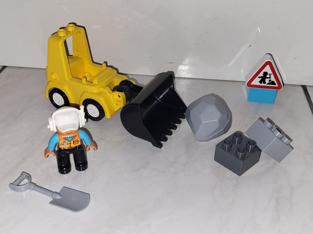 Duplo bulldozer, Gebruikt, Ophalen of Verzenden, Duplo, Duplo