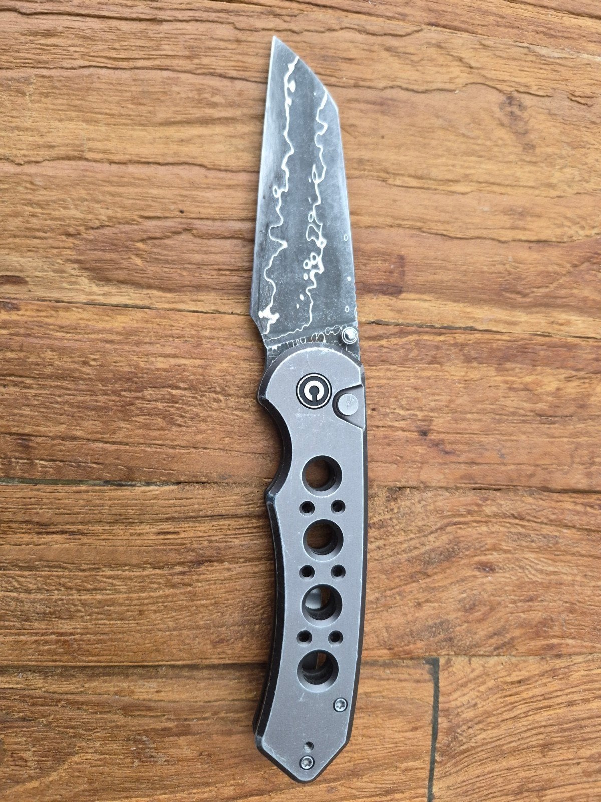CIVIVI Pragma Prime DS1 C24067 Damascus Grijs Aluminium, Ophalen of Verzenden