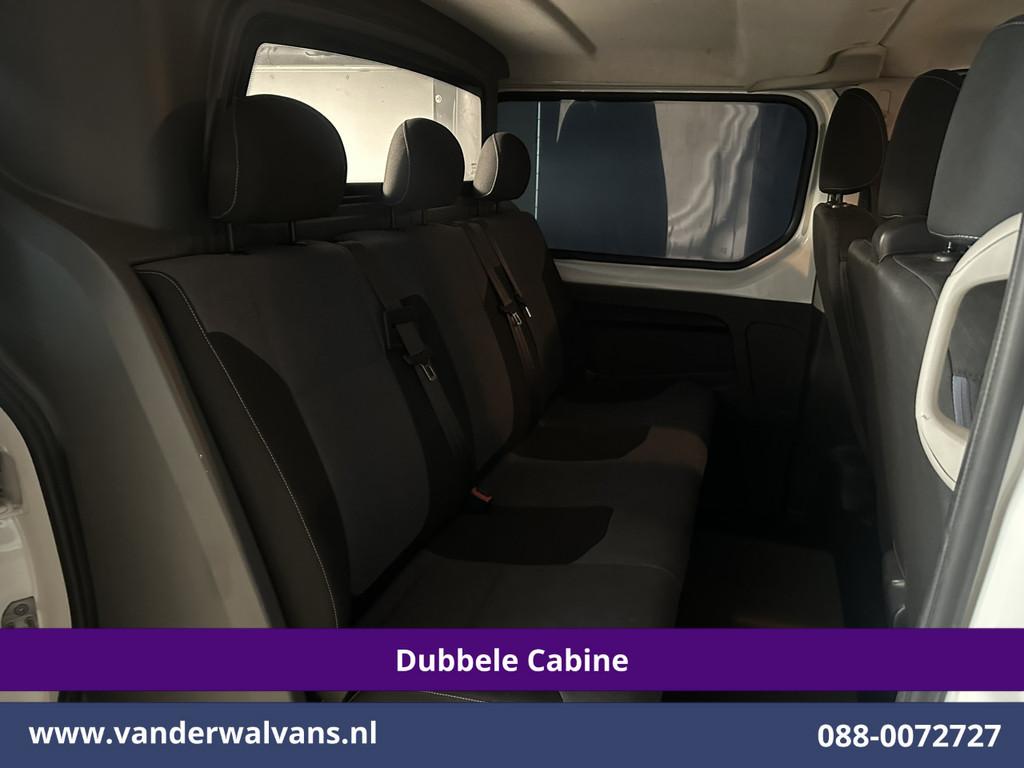 Opel Vivaro 1.6 CDTI 122pk L2H1 Dubbele Cabine Euro6 Airco |, Voorwielaandrijving, Gebruikt, 4 cilinders, 2000 kg