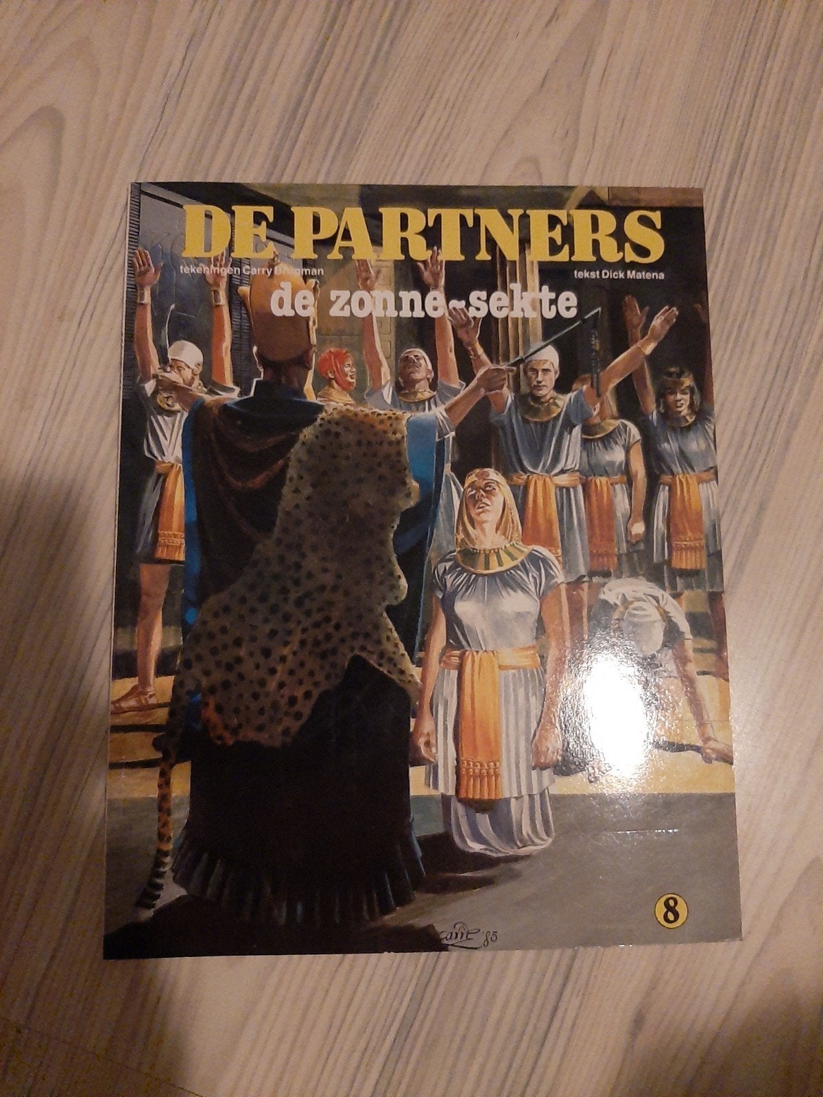 De Partners - De Zonne-sekte (Stripboek), Eén stripboek, Ophalen of Verzenden, Gelezen, Carry B. (tekeningen), Dick Matena (tekst)