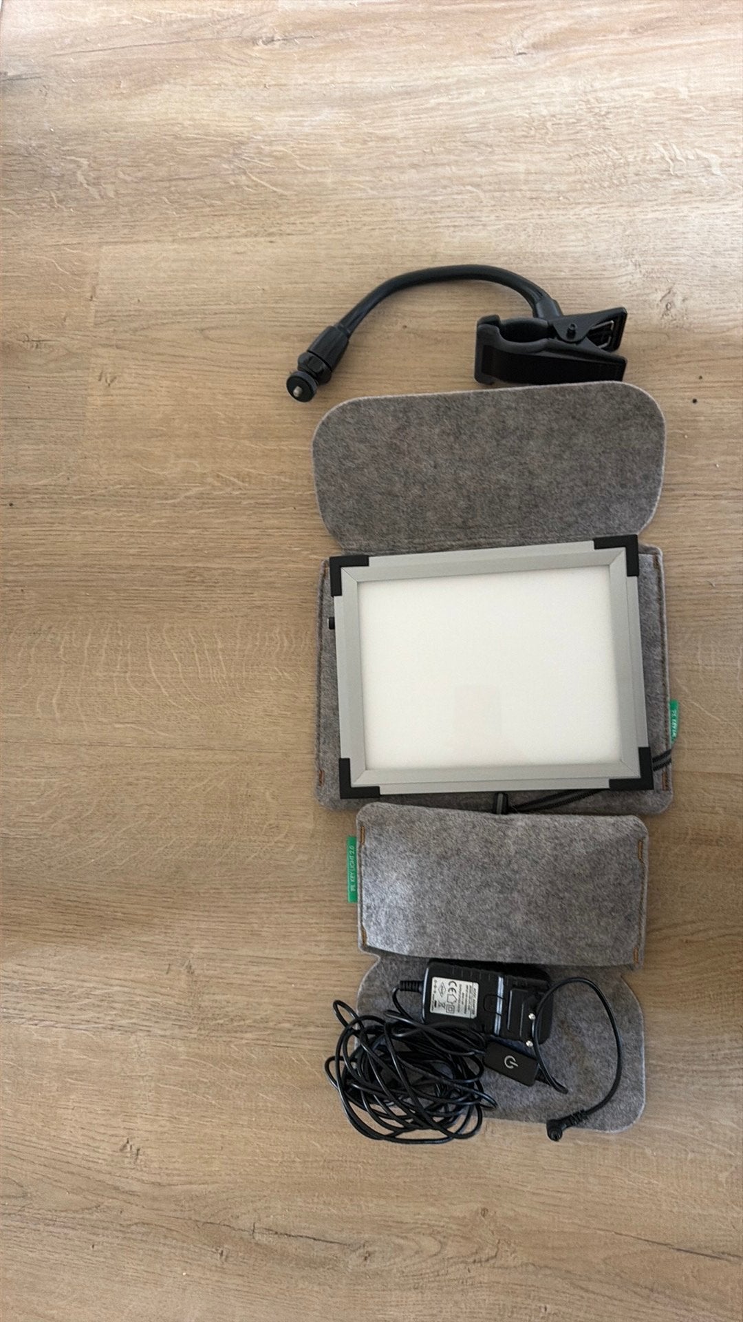 The make up light led panel / licht paneel, Ophalen of Verzenden, Zo goed als nieuw, Overige kleuren, 115 cm of meer