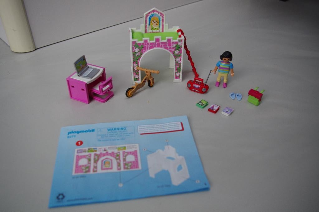 Playmobil Kinderkamer met hoogslaper (9270), Kinderen en Baby's, Speelgoed | Playmobil, Ophalen of Verzenden, Zo goed als nieuw