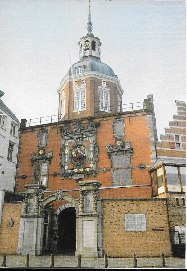 Dordrecht groothoofdspoort gelopen ansichtkaart ( 4310 ), Ophalen of Verzenden, 1980 tot heden, Gelopen, Zuid-Holland