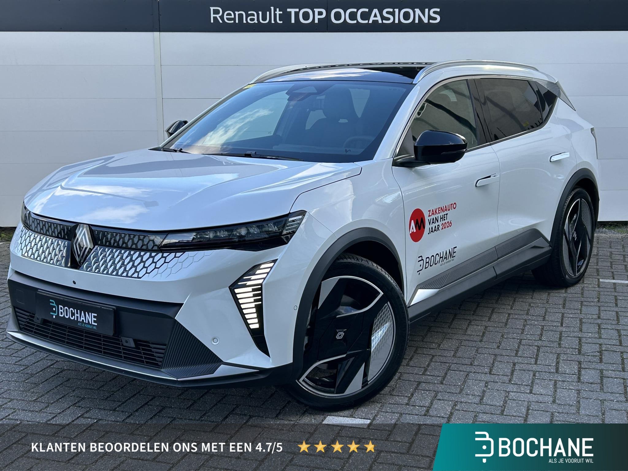 Renault Scenic E-Tech Iconic 220 pk Long Range | DEMO | Sola, Auto's, Wit, 625 km, 1817 kg, 1100 kg