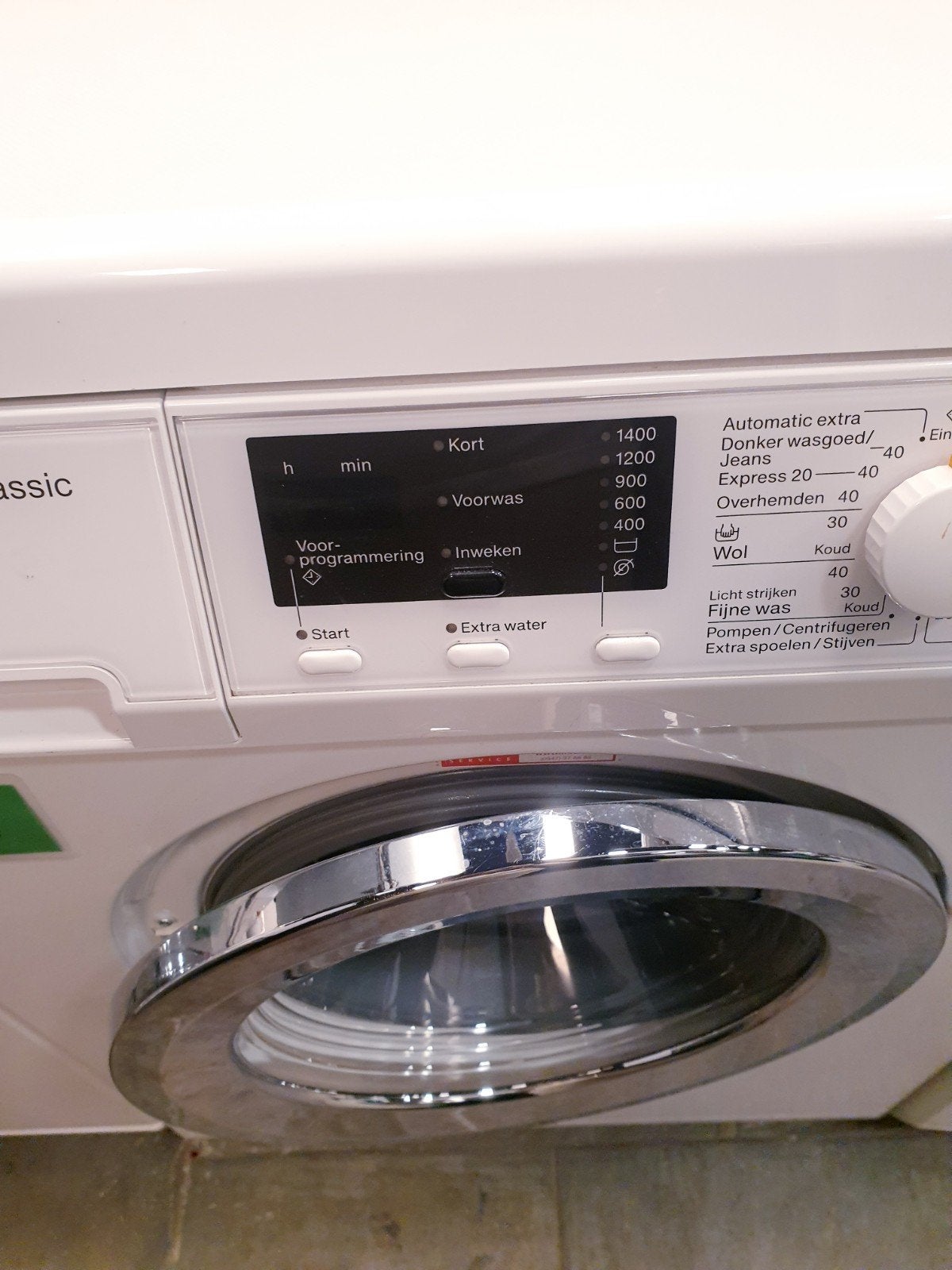 miele 7KG wasmachine A+++  GETEST +6 mnd garantie, Witgoed en Apparatuur, Ophalen, Zo goed als nieuw, Voorlader, 85 tot 90 cm
