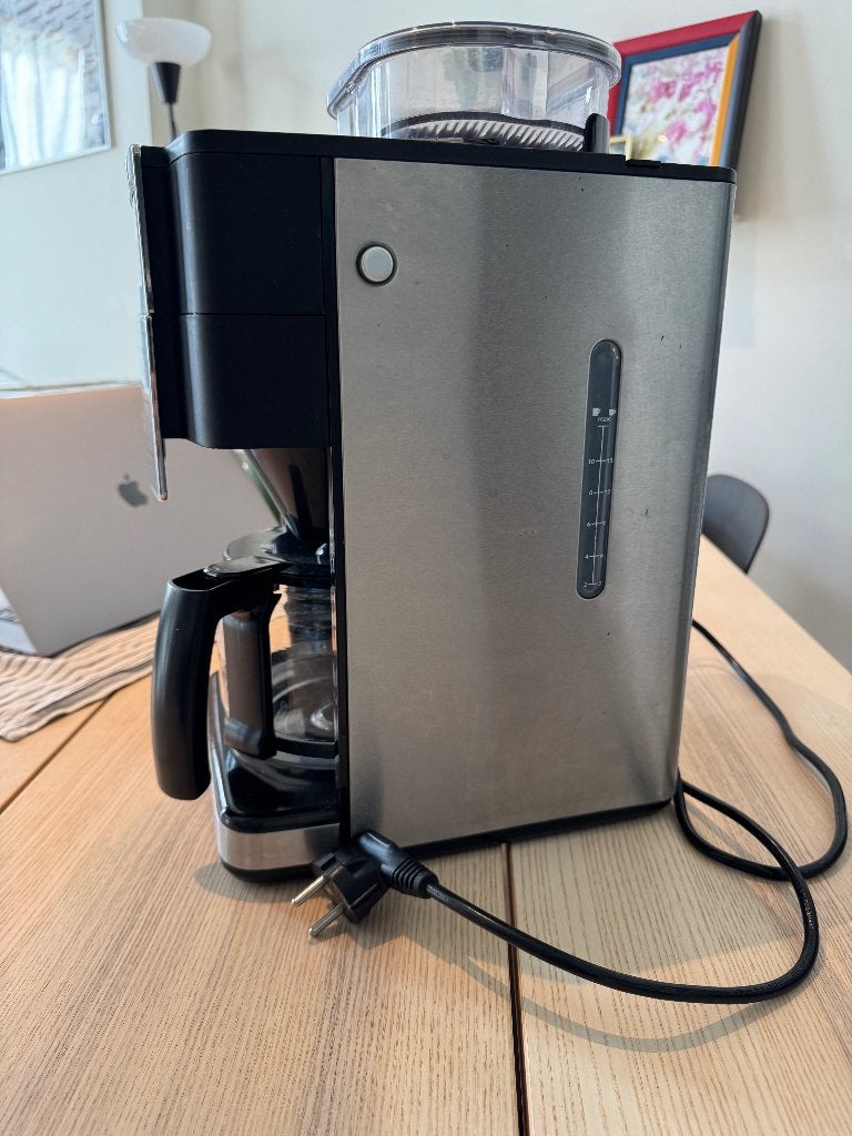Drip Coffee Machine with built in bean grinder, Ophalen, 10 kopjes of meer, Koffiemachine, Zo goed als nieuw