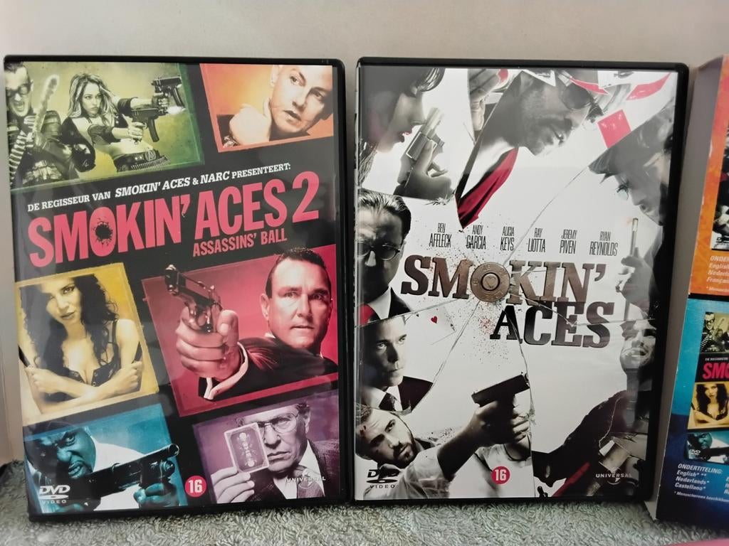SMOKIN' ACES  2-MOVIE ÇOLLECTION, Ophalen of Verzenden, 1980 tot heden, Zo goed als nieuw, Actie en Avontuur