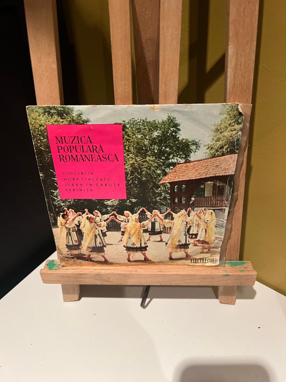Muzica Populara Romaneasca - Electrecord EP, Gebruikt, Ophalen of Verzenden, EP, Traditioneel en Volksmuziek