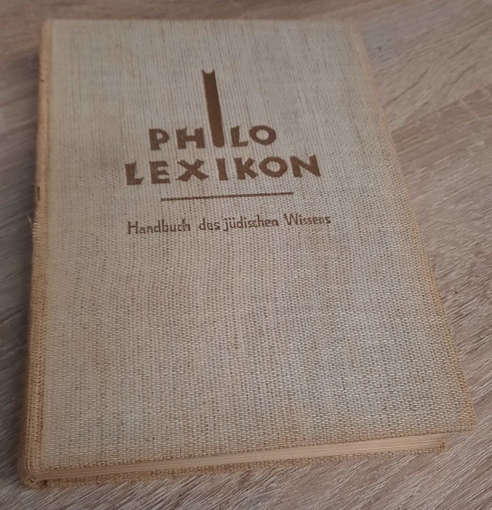 Philo-Lexikon, Handbuch des Jüdischen Wissens, Berlin, 1935., Gelezen, Jodendom, Diverse auteurs, Ophalen of Verzenden