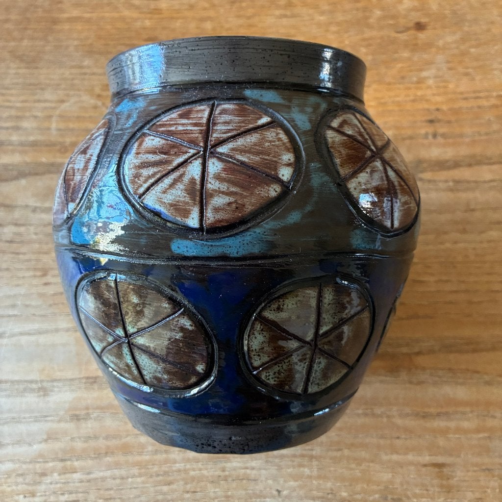 Vintage Henk Potters keramiek aardewerk vaas - gaaf, Ophalen of Verzenden